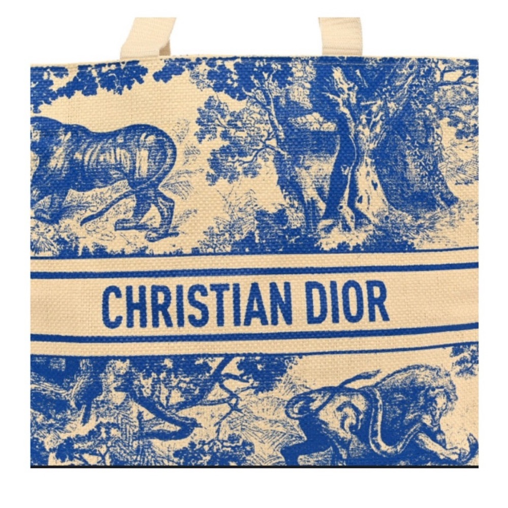 New authentic GWP Dior Blue and Cream  Tote Bag
